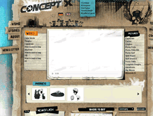 Tablet Screenshot of conceptxsports.com